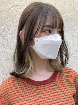 ヒート バイ アンカットラウンジ 渋谷(HEAT by UNCUT&LOUNGE) ダブルカラー/インナーカラー/ケアブリーチ/ハイライト［渋谷］