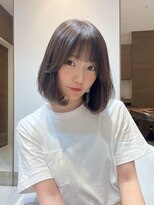 ルイス(L'wis)&nbsp;王道大人ボブはこれでしょ！！山内さんヘアスタイル