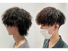 カール感が程よい縦落ち感のカール。リアルお客様スタイルがこのクオリティ[men's/仙台駅メンズ/仙台men's]