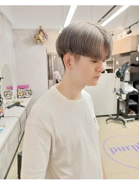 パープル(purple) プラチナグレージュ