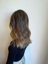 ヘアーラニッシュ 柏の葉キャンパス店(hair Lanish)&nbsp;脱白髪染めシャドウルーツ/20代30代40代/シアグレージュ