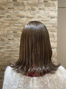 ココカラヘアー ニコ(cococara hair nico) ブリーチなしダブルカラー/グレージュ/透明感カラー/韓国風