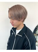 ☆透明感のあるミルクティーベージュ/福島市
