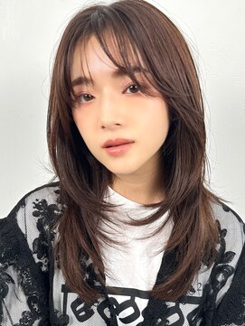 ラフィスヘアー ハブン 川崎店(La fith hair habun) 【La fith】ショコラブラウン×レイヤーカット