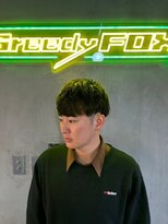 グリーディーフォックス 代々木(Greedy FOX)&nbsp;波巻き/ハイライト/マッシュパーマ/ウルフ[シェービング]