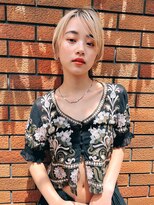 メーヴェ(Mowen) mowen 南堀江　クールショート×ミルクティーベージュ×外国人風