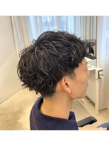 ジーナ 渋谷神南(Zina) ◎ショートマッシュ×スパイラルパーマ◎メンズヘア/スパイラル/