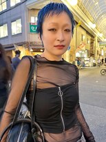 ザメゾン(THEMAISON)&nbsp;【GUEST】バズカットにブルー