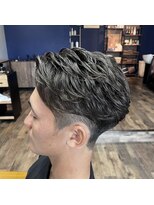 スカイフィールドヘアー(SKY FIELD HAIR) ショートマッシュ×ニュアンスパーマ