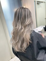 ロンドシェリ 仙台(Lond Cheri)&nbsp;バレイヤージュ ケアブリーチ ダブルカラー レイヤーカット