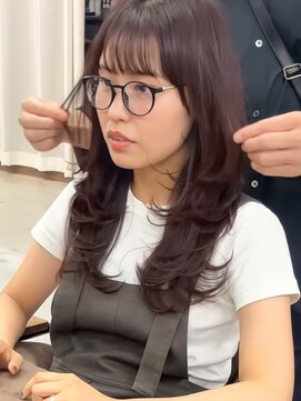 ソピ バイ インビテーション(sopi by invitation) ”NARUOKA”レイヤーカット/ラベンダーショコラ/ブリーチなし