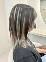 グーフィートーキョー 銀座(Goofy Tokyo)&nbsp;アンブレラカラー/ブラック/プラチナ/レイヤーカット