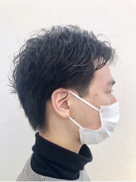 ニューライン 豪徳寺 山下(New-Line) メンズ ショートパーマ