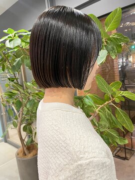 ノエ トトン(noe tton) 丸みのあるショートボブ(名駅/ショート/ボブ/髪質改善)AYA66