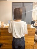 切りっぱなしボブ