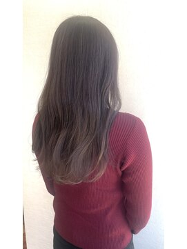 ムエベ(MUEBE) 【大人気】グレージュカラー＋oggiotto髪質改善トリートメント