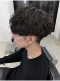 【Lond LOGAN亀井】シャドウパーマ スパイラルパーマ メンズ