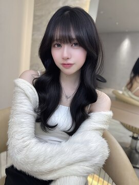 ロンドガーネット 池袋(Lond garnet) 髪質改善縮毛矯正レイヤーカット顔周り前髪韓国ミニウルフ/池袋