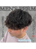 《　波打ちスパイラル　》メンズパーマ！