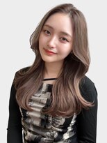 ユーフォリア 渋谷グランデ(Euphoria SHIBUYA GRANDE) レイヤーカット ワンカール ベージュカラー