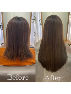 アンス 大阪梅田(ANs.) 20代30代40代大人可愛いグレージュエクステ立体感小顔