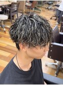 2wayハイライト波巻きパーマ/縦落ちパーマ/ツイストスパイラル