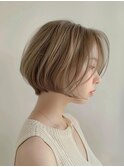 ハイトーンヘア_調布顔周りレイヤーカット前髪カット