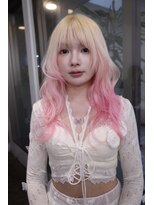 レコ 渋谷(LECO) ブロンド×ピンク