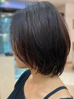 オレンジポップ 船堀店(ORANGE POP)の写真/COTAトリートメントで髪質改善＊内部から潤う理想のツヤ髪へ。今までにない指通りを実感☆[船堀]