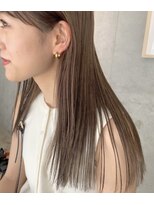 ユーフォリア 青山(Euphoria)&nbsp;30代40代髪質改善カラー暖色系レイヤー夏ミディ艶感アップ