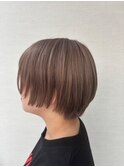ハイライトバレイヤージュダブルカラーケアブリーチ20代30代