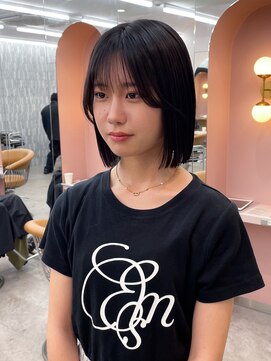 ロンド ブランシュ 錦糸町北口(Lond blanche) くびれヘア/顔周り/韓国/カラー/レイヤーカット/前髪/錦糸町ボブ