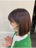 ブラウンレッドカラー