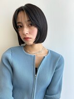 トリッカ 代官山(tricca) コンパクトボブ／立体感ハイライト／洗練ショートボブ