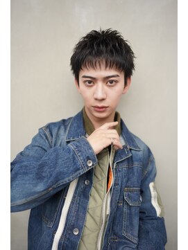 ニコ トウキョウ ロジック(nico TOKYO Logic) 刈り上げアップバングスパイキーショートパーマスパイラルパーマ