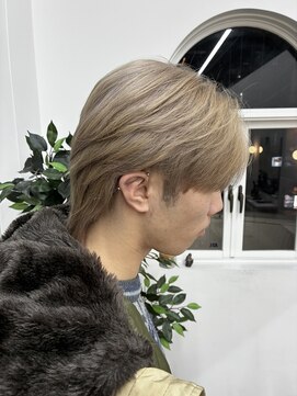 ネイビー(Navy) メンズ　ハイトーンカラー