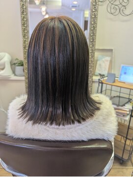 ルーム151(Room151) ナチュラル☆アンブレラカラーの外ハネミディアム