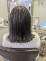 ルーム151(Room151) ナチュラル☆アンブレラカラーの外ハネミディアム