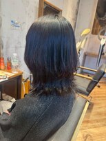 ヘアーショップ エヌアンドエー 越谷店(hair shop N&A)&nbsp;サイドバングたっぷりなタンバルモリ/タッセルカット