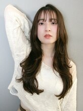ユートラクト 守口竜田通り店(U-tract) レイヤーカットロングヘアー20代30代40代
