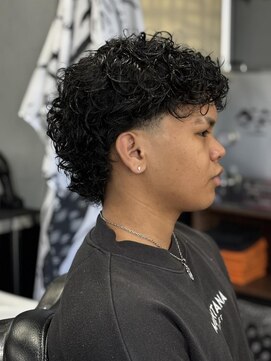 バーバーショップライズ 2nd(barber shop RAIzE) カーリーマレット