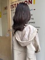 ヒントステーション(HINTSTATION)&nbsp;〈浅草 半個室〉ラベンダーブラウン×レイヤーミディ