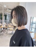 ショートボブ/シースルー/顔周り/30代40代50代/柏/髪質改善