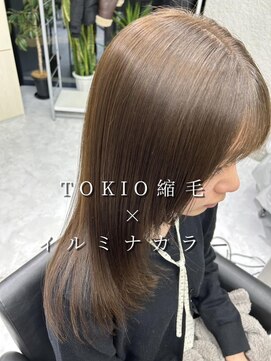 バディ 中野駅前店(BUDDY) 純正イルミナカラー/TOKIO縮毛矯正【中野美容室】