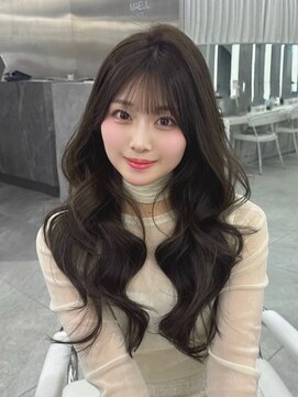 マウル トーキョー 銀座(MAEUL TOKYO) 卵型似合わせ韓国前髪カット　ワンホンレイヤー　【銀座】