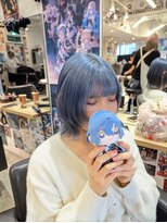 トーキョー オタクヘアー(TOKYO OTAKU HAIR) にじさんじ 小柳ロウ/推しカラー/ダブルブリーチ/青/ブリーチ