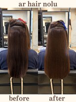 アールヘアノル(ar hair nolu) 髪質改善縮毛矯正 25