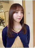 柔らかブラウンカラー