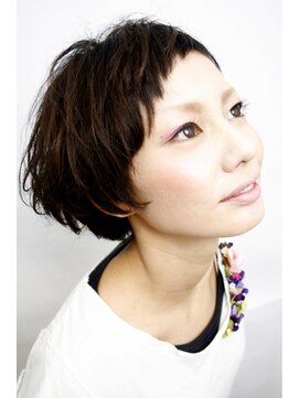 レンジシ オモテサンドウ(RENJISHI omotesando) 個性派☆ベリーショートバングボブ