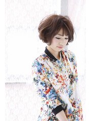 【Neolive　north】斜めバングとカールＦｌｏｗｅｒ＊ｃｕｒｌ
